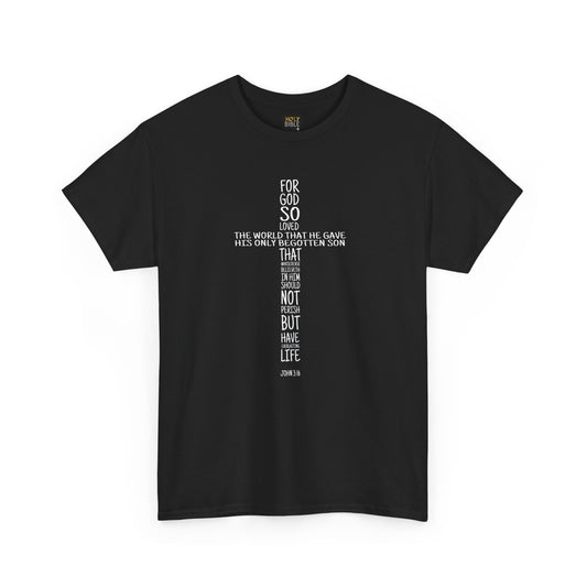 Christian t-shirt, Jesus shirt, God, Christian Apparel, Holy Bible, Jesus Christ, motivational shirt, Faith, blessed, John 3:16